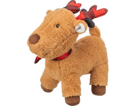 Іграшка для собак Trixie Різдвяний олень, плюш, 29 см