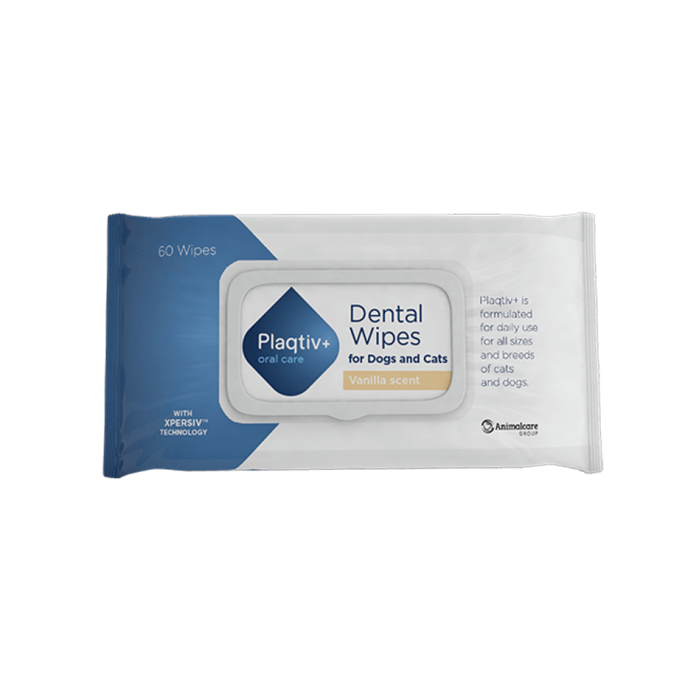 Plaqtiv+ Dental Wipes - Салфетки 64 шт