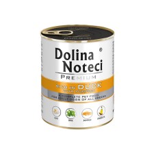 Влажный корм для собак Dolina Noteci Premium, с уткой и тыквой, 800 г