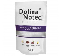 Влажный корм для собак Dolina Noteci Premium, с кроликом и клюквой, па..