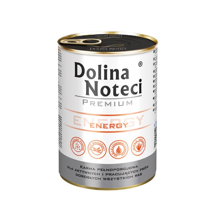 Вологий корм Dolina Noteci Premium Energy для активних собак, 800 г