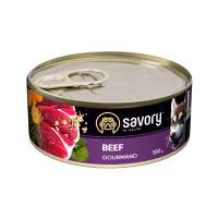 Savory Dog Gourmand яловичина k 100g