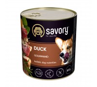 Savory Dog Gourmand утка k 800g..