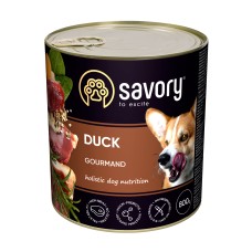 Savory Dog Gourmand качка k 800g