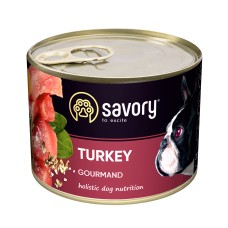 Savory Dog Gourmand індичка k 200g
