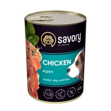 Savory Dog All breeds Puppy курка k 400g