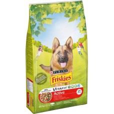 Friskies Active (Фріскіс Актив) З яловичиною. Для активних собак, 10 кг