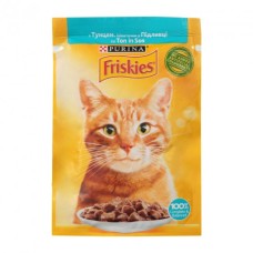 Friskies(Фріскіс) З тунцем Шматочки у підливці, 0,085 кг