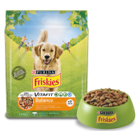 Friskies Balans(Фріскіс Баланс) З куркою та овочами, 2,4 кг