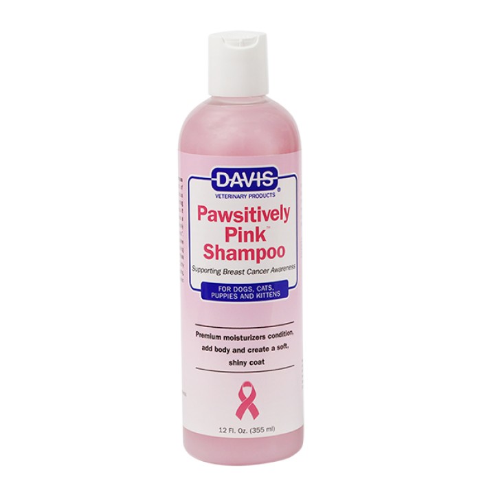 Davis Pawsitively Pink ДЕВІС ПІНК зволожувальний шампунь для собак і котів