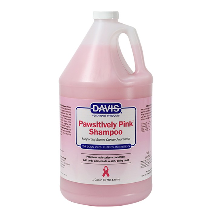 Davis Pawsitively Pink ДЕВІС ПІНК зволожувальний шампунь для собак і котів