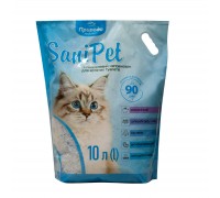 Наполнитель Sani Pet для кошачьих туалетов, силикагелевый, 10 л..