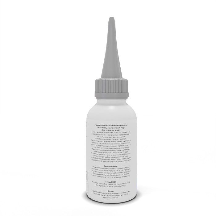 Пудра Puramur Clean Ears антибактериальная 20г