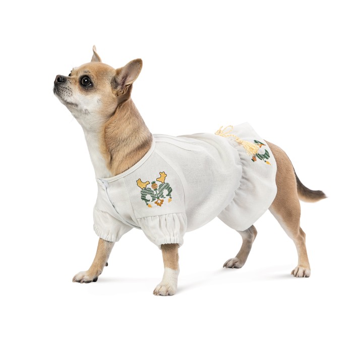 Вишиванка парна Pet Fashion Maryana XS дівчинка