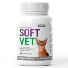 Фитокомплекс PROVET SOFTVET антистрессовое действие и нормализации работы нервной системы для кошек 100 т