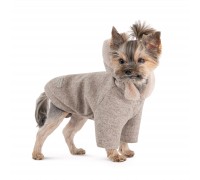 Толстовка для собак Flex Pet Fashion, ХS серый меланж..
