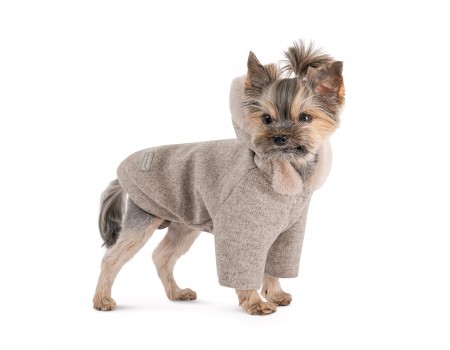 Толстовка для собак Flex Pet Fashion, ХS2 сірий меланж