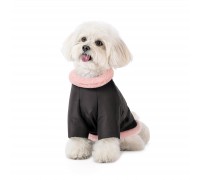 Куртка Pet Fashion Mery для собак чорний/рожевий ХS..