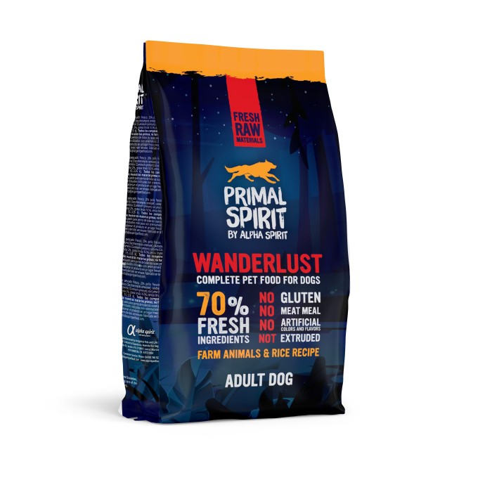 Сухий корм PRIMAL SPIRIT WANDERLUST, для собак, Вандерласт, 1 кг 