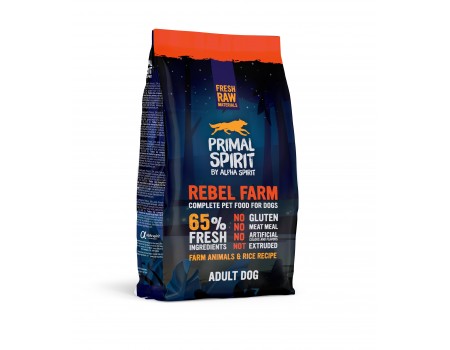 Сухой корм PRIMAL SPIRIT REBEL FARM, для собак, Ребел Фарм, 1 кг