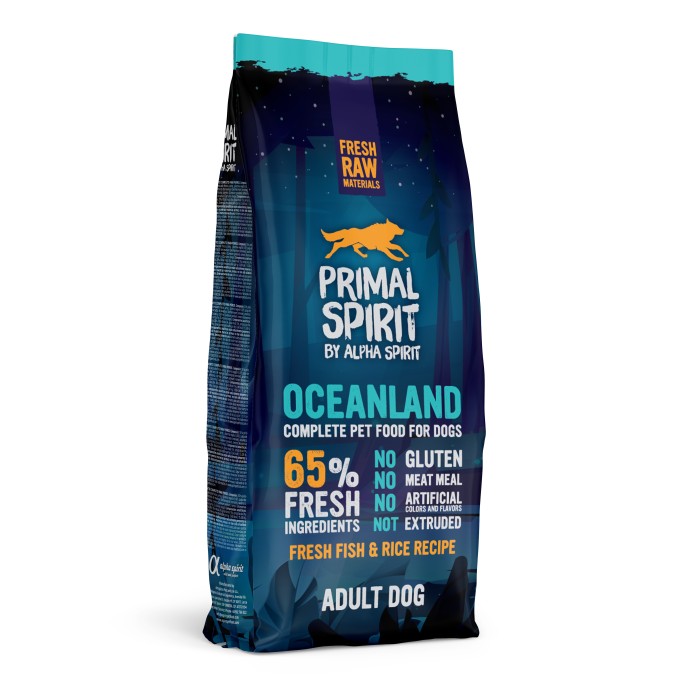 Сухий корм PRIMAL SPIRIT OCEANLAND, для собак, Океанленд, 12 кг 