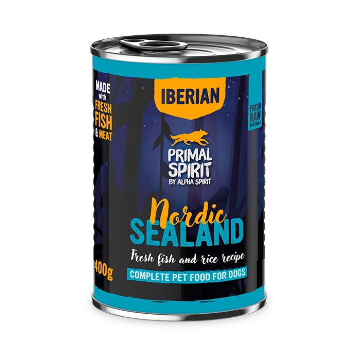 Вологий корм PRIMAL SPIRIT NORDIC SEALAND, для собак, Нордік Сіленд, 400 г