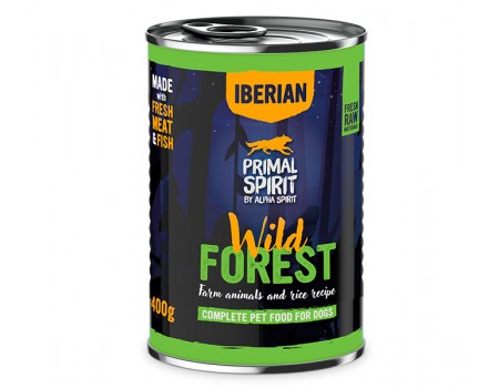 Влажный корм PRIMAL SPIRIT WILD FOREST, для собак, Уайлд Форест, 400 г