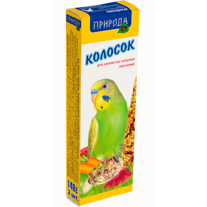 Колосок для папуги овочевий 140г