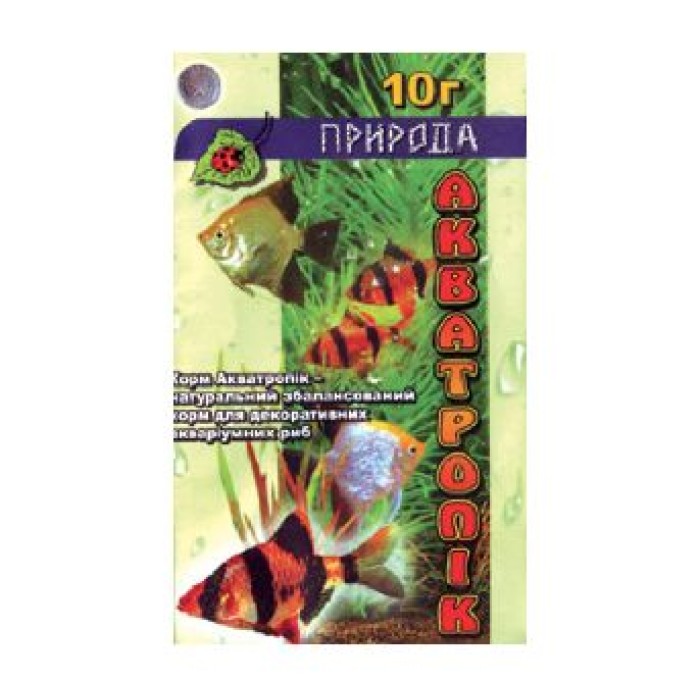 Корм для рыб Акватропик 10г.