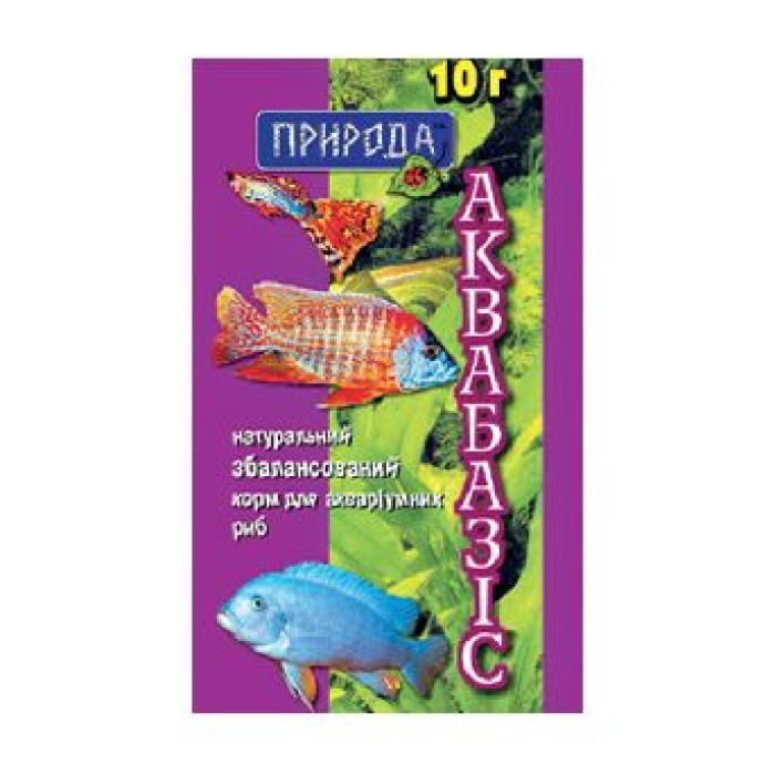 Корм для рыб Аквабазис 10г.