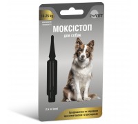 МОКСИСТОП для собак більше 10кг, 2.5мл (антигельмінтик) Антигельмінтик..