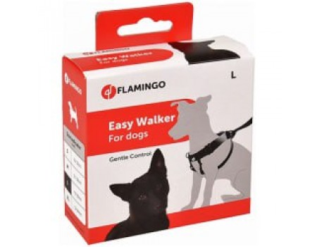 Flamingo Easy Walker ФЛАМІНГО ІЗІ ВОКЕР тренувальна шлея для собак, нейлон, 40-58 с,м L .