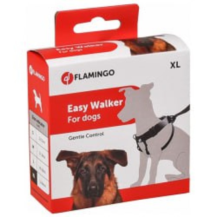 Flamingo Easy Walker ФЛАМИНГО ИЗИ ВОКЕР тренировочная шлейка для собак, нейлон, 52-84 см, XL.