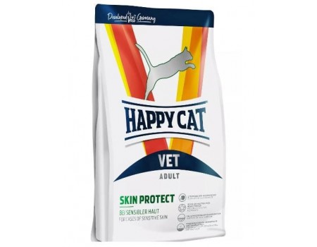 Happy Cat Vet Diet Skin Сухой ветеринарный корм для кошек с чувствительной кожей   4 кг