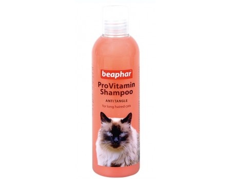 Pro Vitamin Shampoo Pink/Anti Tangle for Cats – шампунь від ковтунів для котів з довгою шерстю, 250мл
