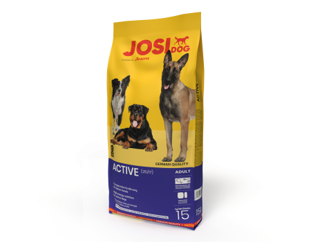 JOSIDOG ACTIVE (25/17) - корм Йозера для взрослых и молодых собак с повышенной активностью и нагрузками 15 кг