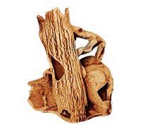 Декорация Природа Два бревна с амфорой мини 21х22..