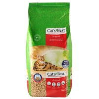 Древесный наполнитель, Cat's Best Original, 40л/17,2кг