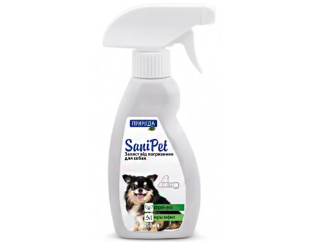 Спрей для защиты от погрызов "SaniPet" 250мл (для собак )