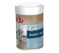  8in1 Excel Brewer’s Yeast Пивные дрожжи, для кошек и собак 1430таб..