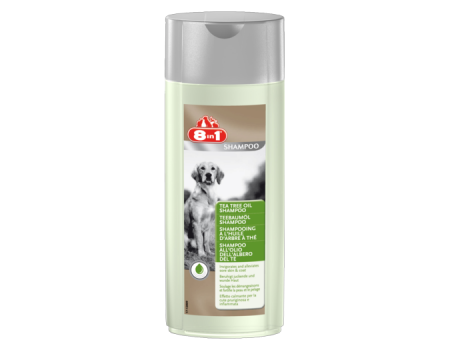 8in1 Tea Tree Oil Shampoo Шампунь с маслом чайного дерева для собак 250 мл
