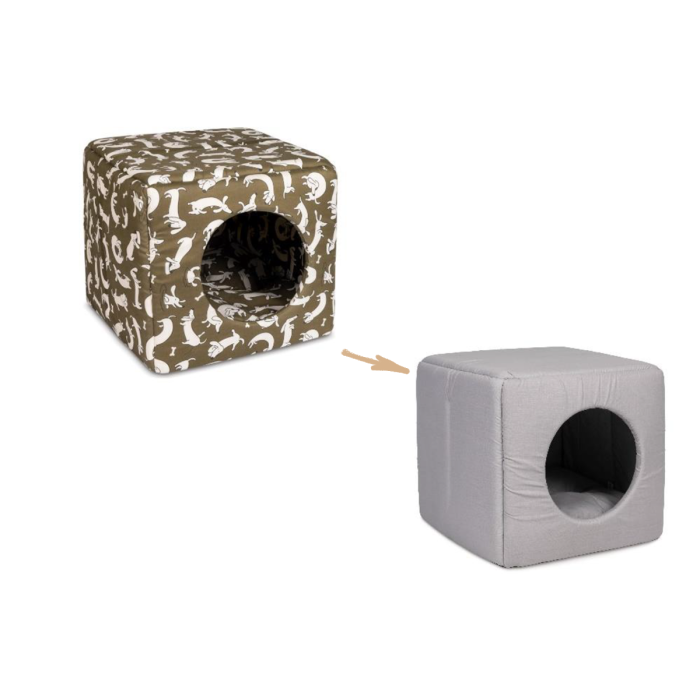 Будинок – лежак CUBE (40х40х37 см)