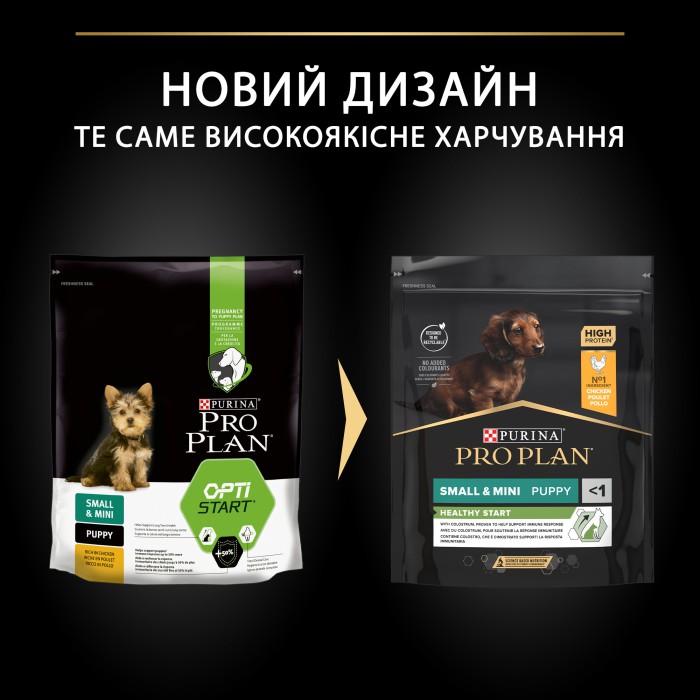 ProPlan Puppy Small&Mini з куркою для цуценят малих порід 700г