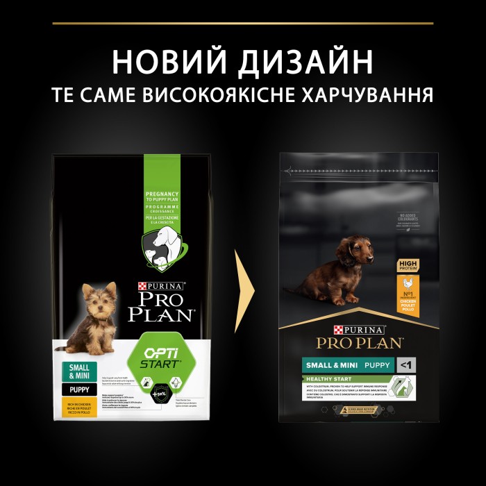 ProPlan Puppy Small&Mini с курицей для щенков малых пород 7кг