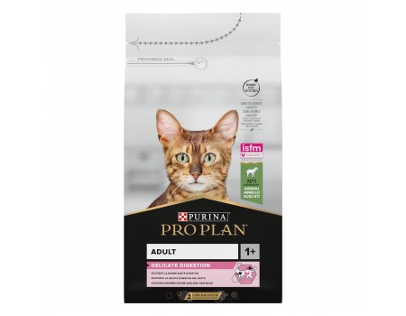 PRO PLAN  Delicate для кошек с чувствительным пищеварением, с ягненком 1,5 кг