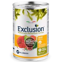 Вологий корм Exclusion Adult Beef All Breed для дорослих собак усіх порід, з яловичиною, 400 г