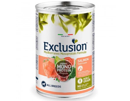 Консерва Exclusion Adult Dog Salmon All Breed для собак всех пород с лососем 400г