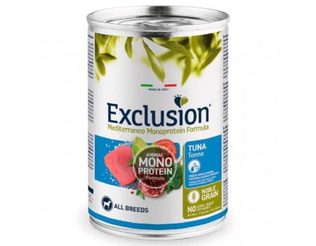 Консерва Exclusion Adult Dog Tuna All Breed для собак всех пород с тунцом 400г