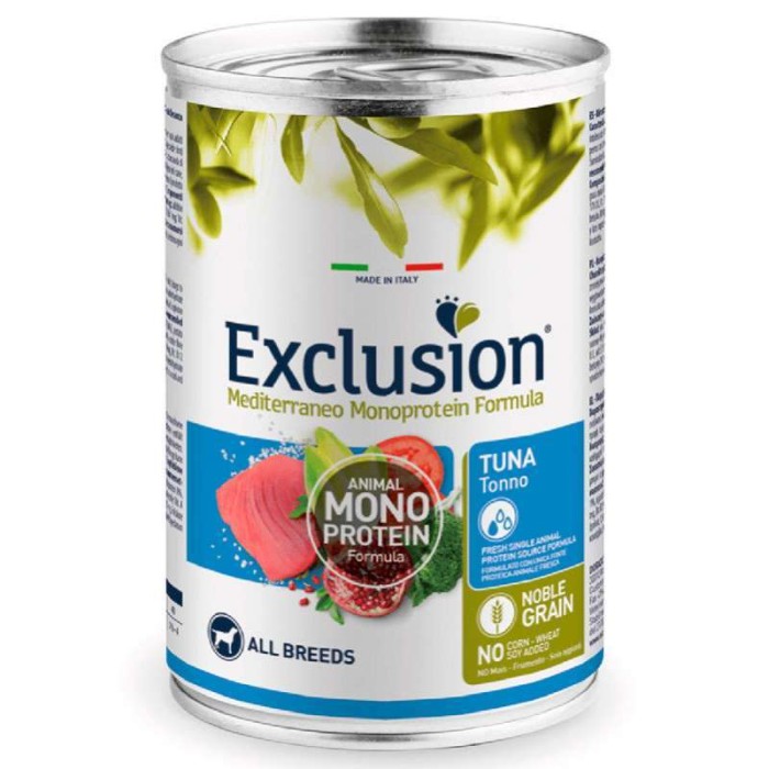 Консерва Exclusion Adult Dog Tuna All Breed для собак всех пород с тунцом 400г