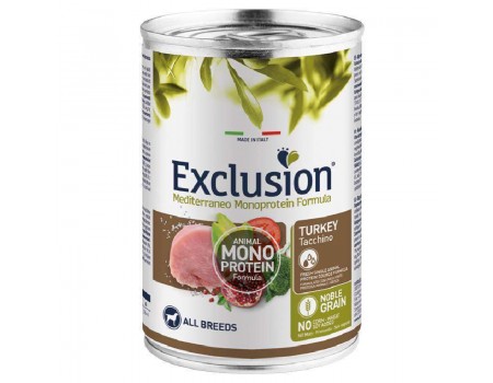 Консерва Exclusion Adult Dog Turkey All Breed для собак всех пород с индейкой 400г